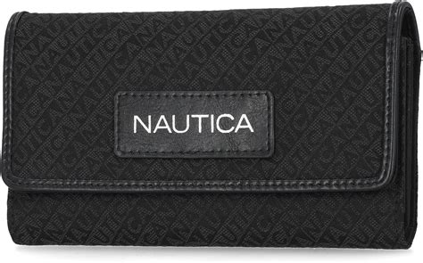 nautica id safe rfid protection aqua blue|Nautica Money Manager RFID Slim and Small Wallet for Women.